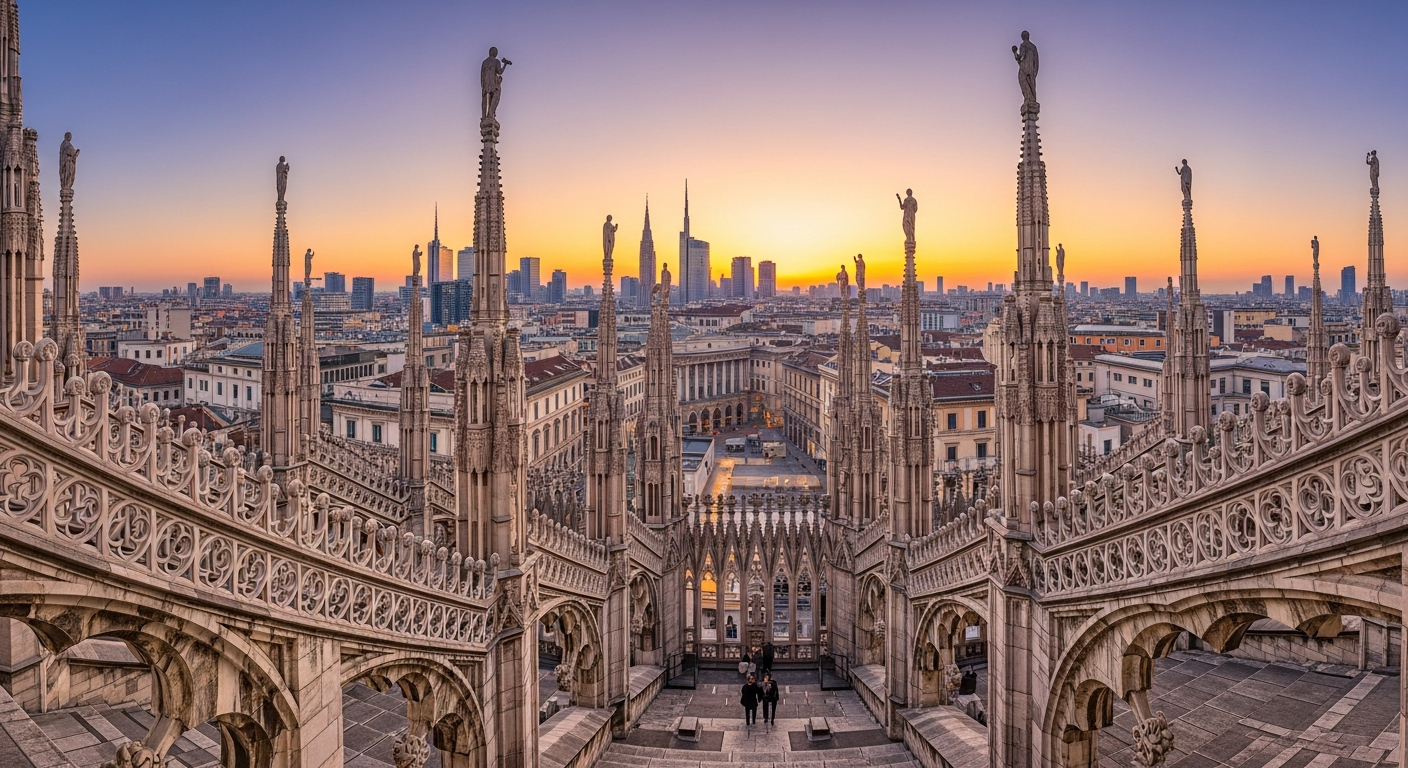 Milan Duomo Rooftop & Cathedral Tickets