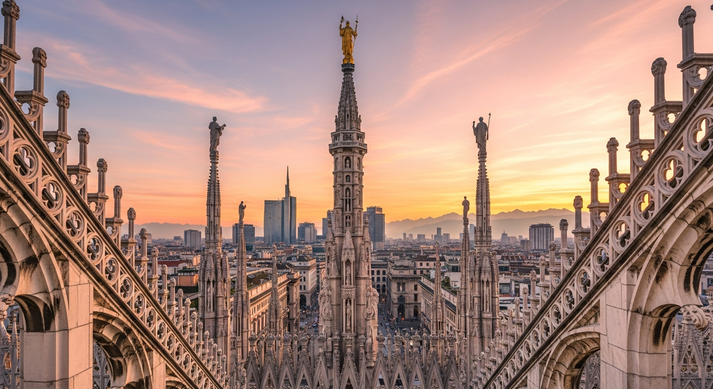 Milan Duomo Terrace & Rooftop Access
